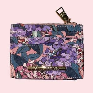 Steve Madden floral cardholder